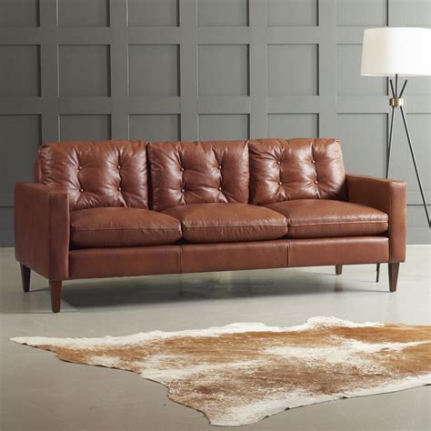 wayfair leather furniture